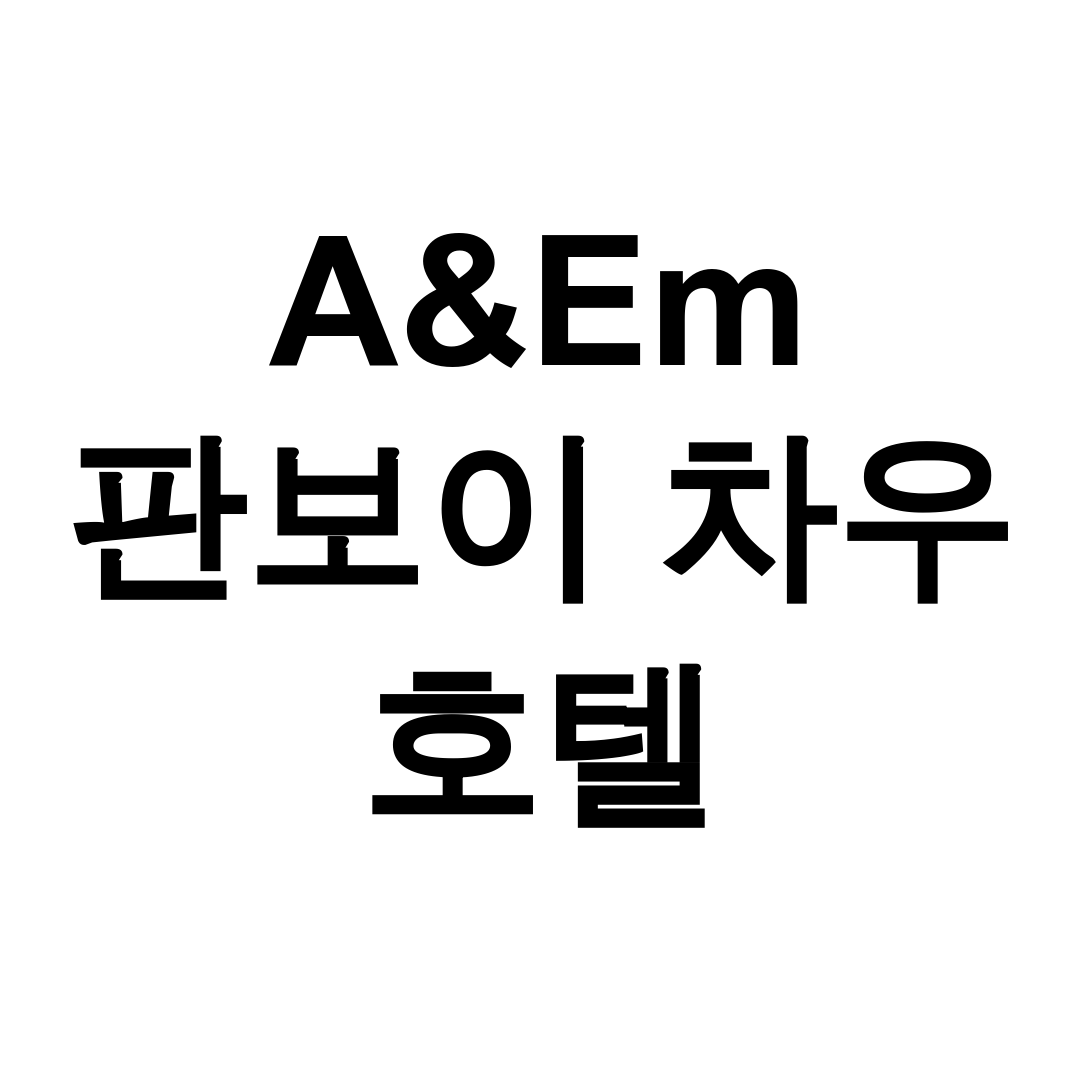 A&Em 판보이 차우 호텔