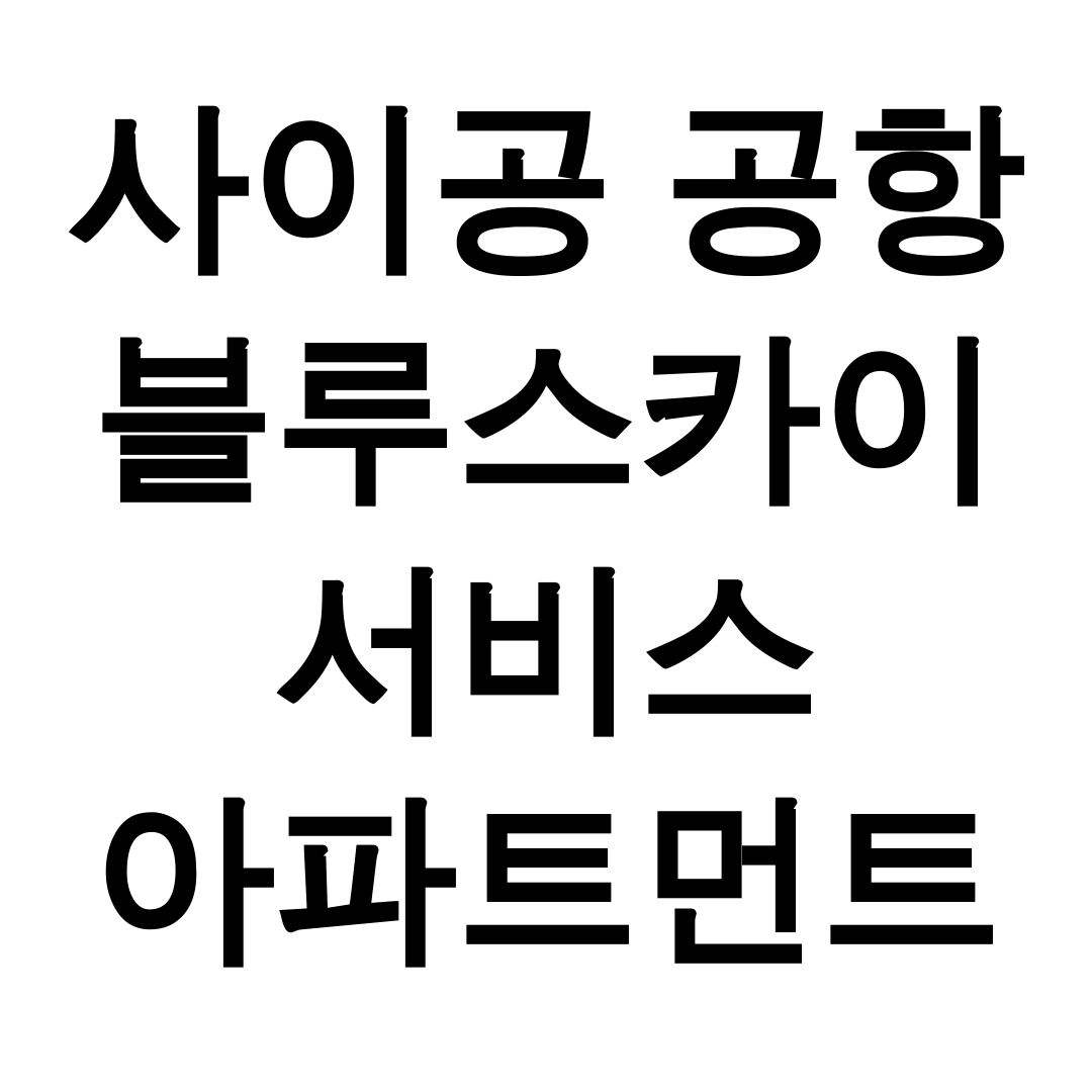 사이공 공항 블루스카이 서비스 아파트먼트