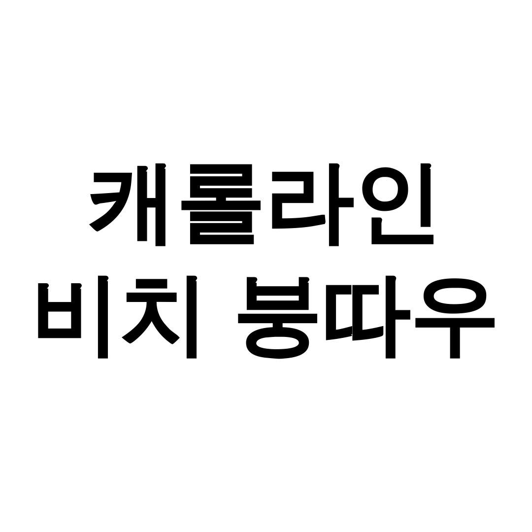 캐롤라인 비치 붕따우