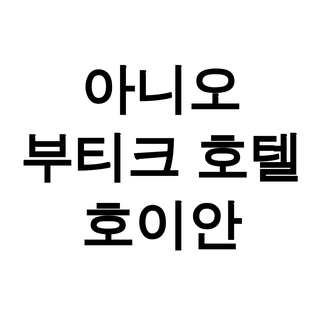 아니오 부티크 호텔 호이안